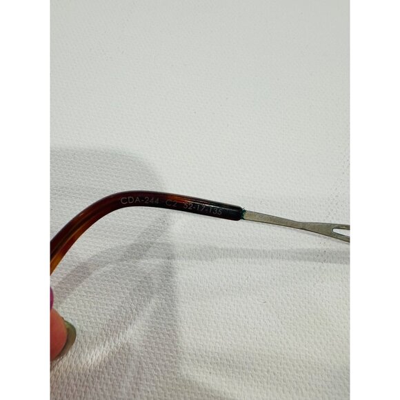 GUC Côte DAzur Europa Womens Eyeglasses CDA-244 52-17-135 Rectangular Frame - Picture 4 of 8